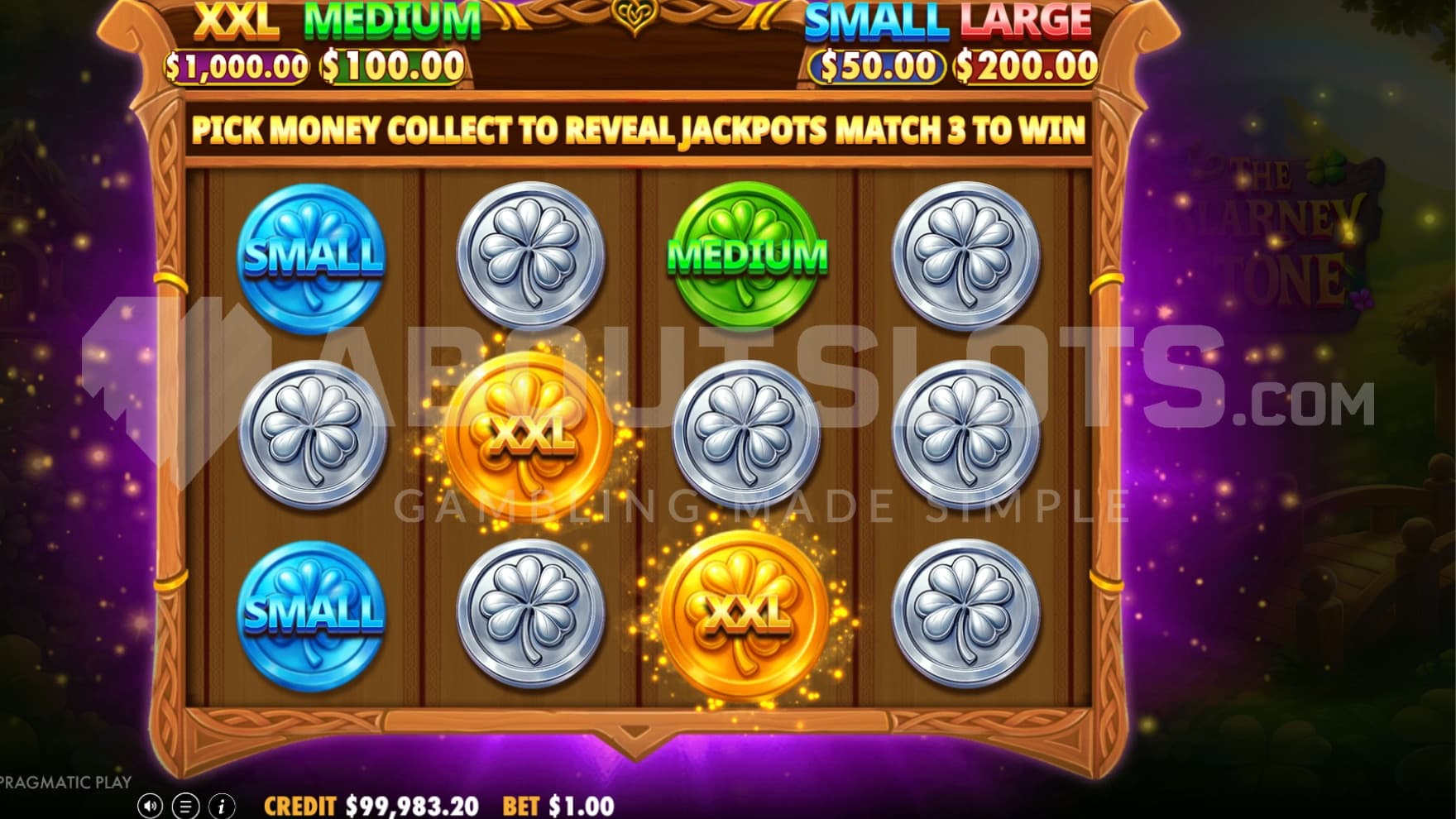 The game comes with four different Jackpots that you can win