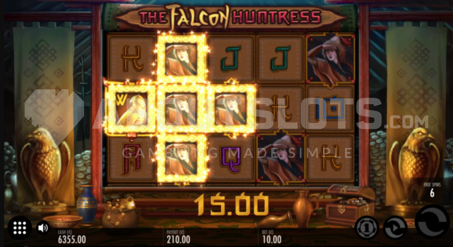 Scatter Wild Symbol on reel 1