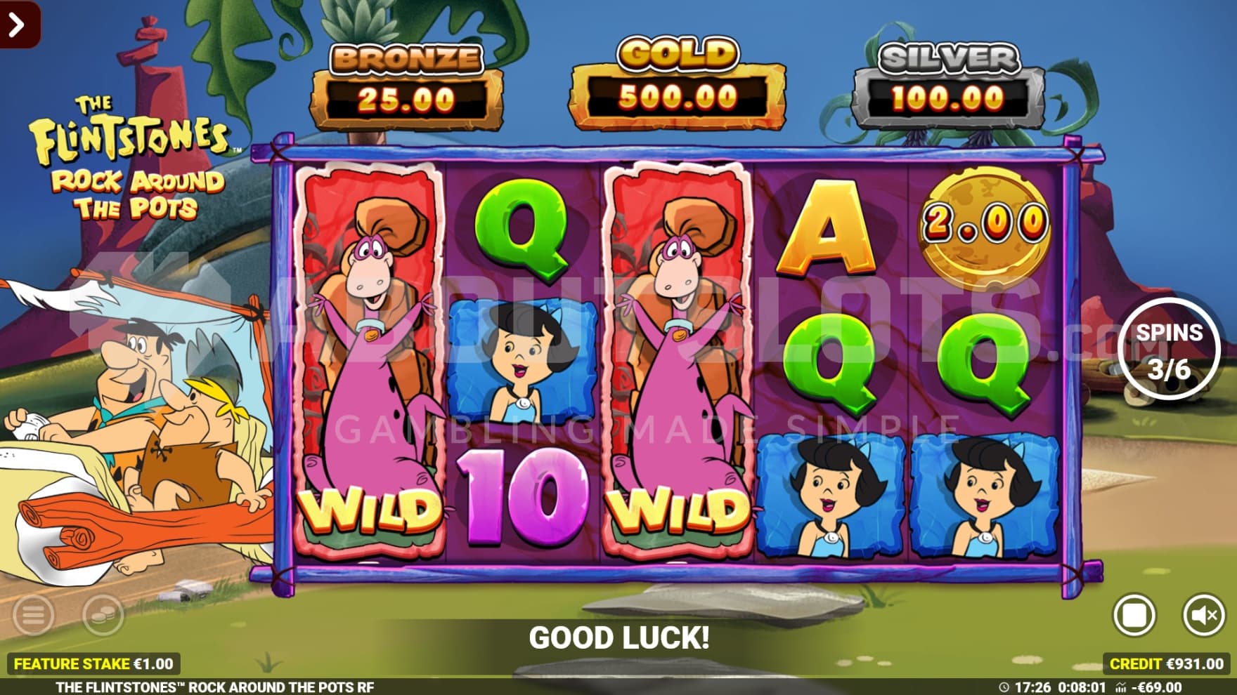 Wilds expand during the Free Spins, making wins better and easier
