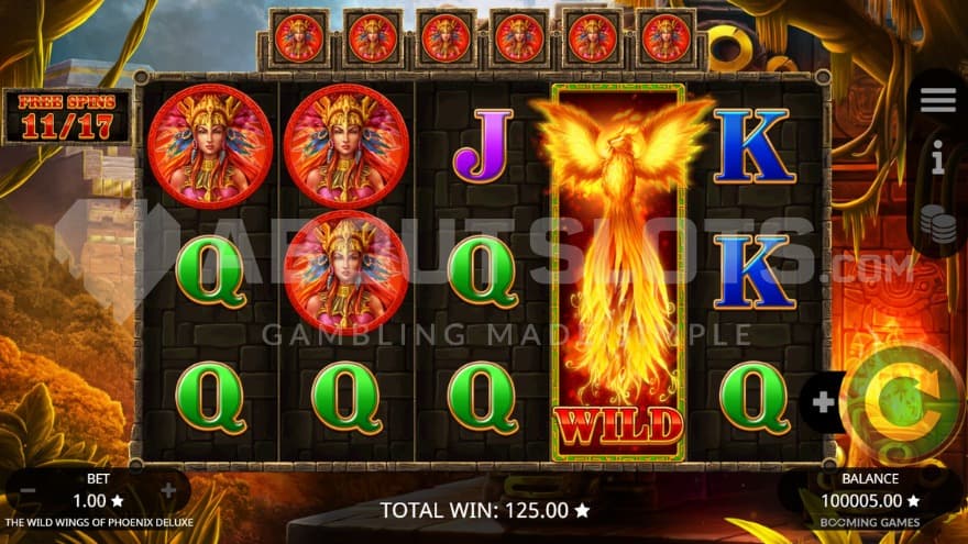 Wild Symbol on reel 4