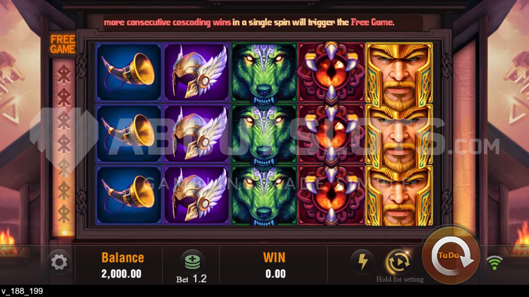 The playing grid act as the Gates of Asgard