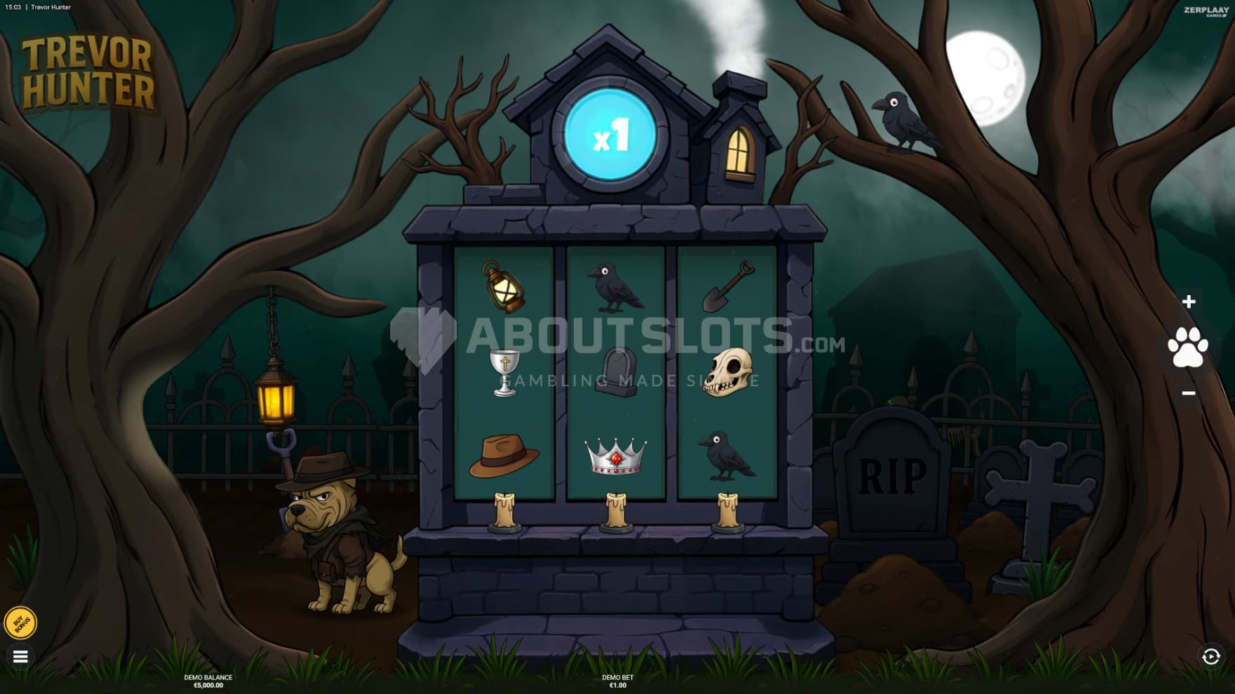Trevor teleports into the base game graveyard, and awaits the elevator to open up