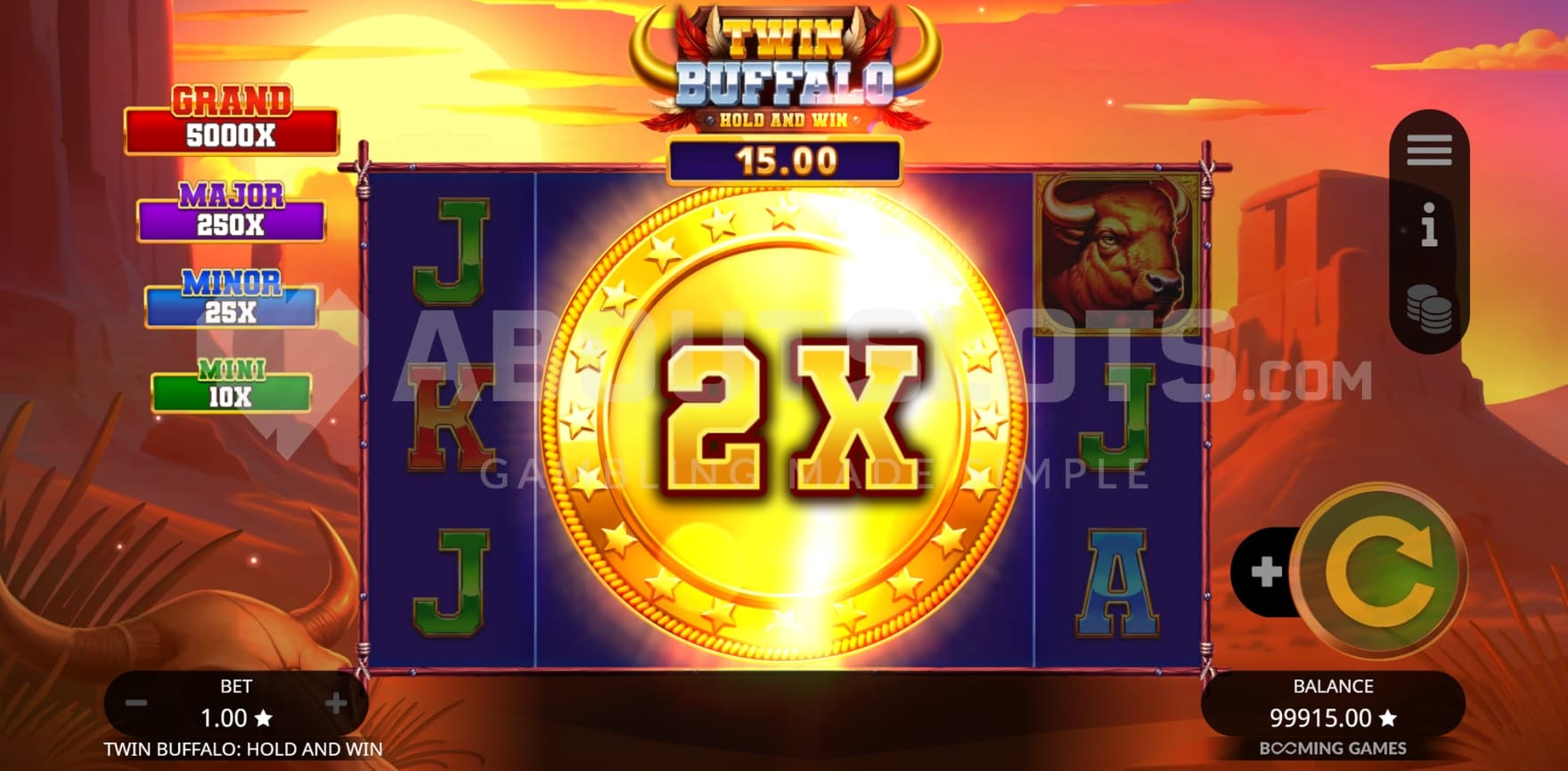 Jumbo Coin Symbol in view