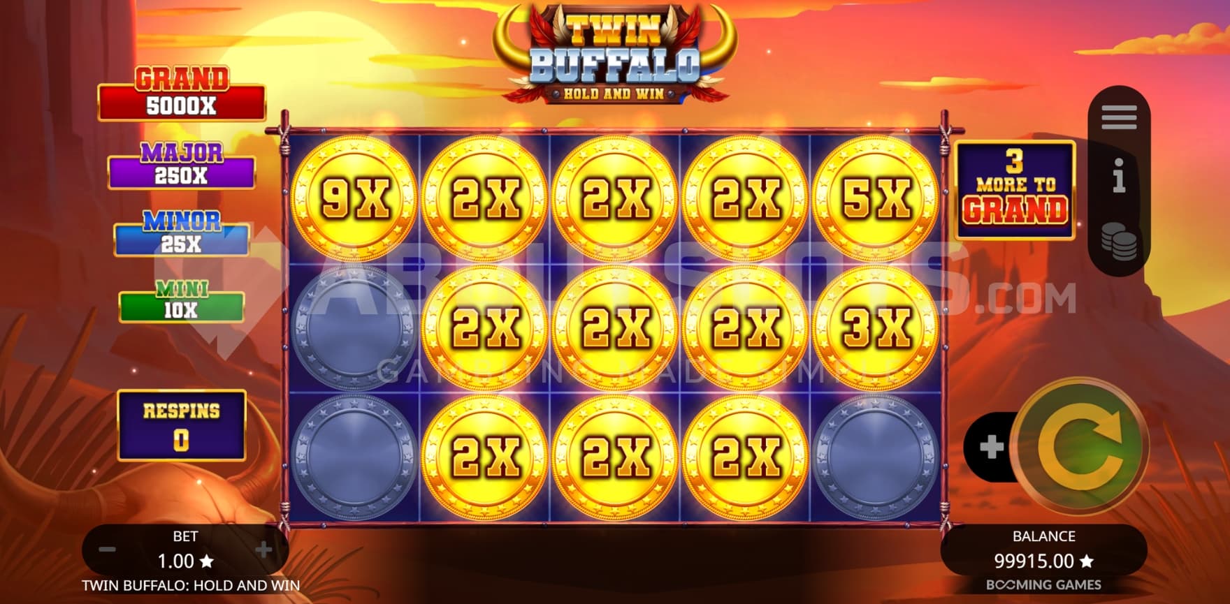 3 more Coins to Grand Jackpot