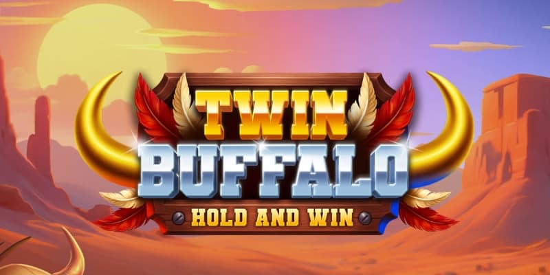 Twin Buffalo: Hold & Win Banner