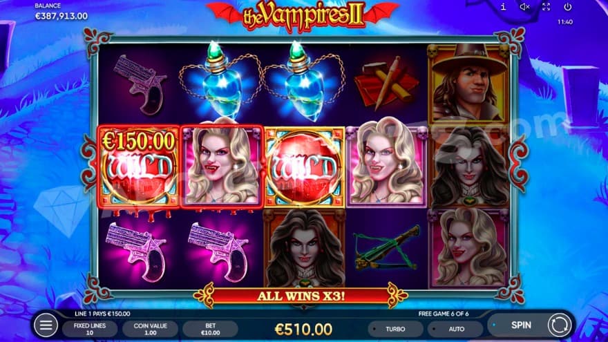 An image of the Free Spins feature
