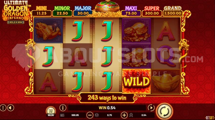 Wild Symbol on reel 4