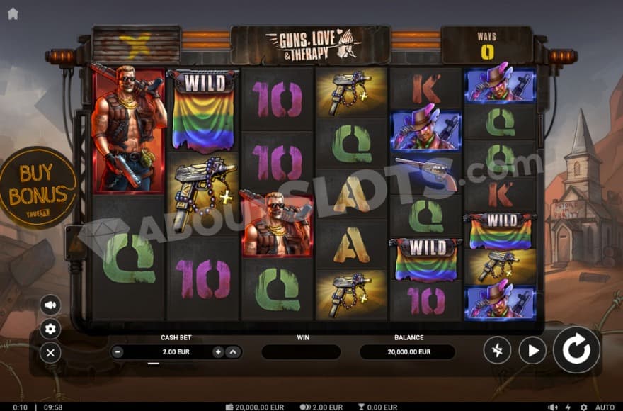 Base game where you can see a church in the background.