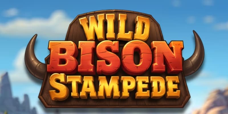 Wild Bison Stampede Banner