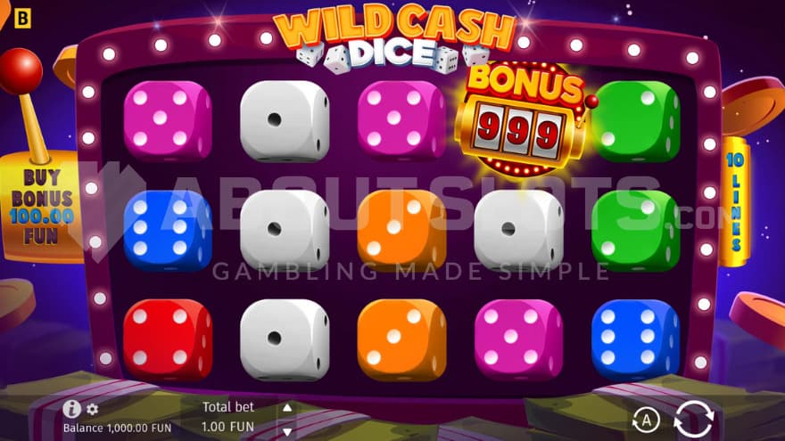 Bonus Buy on left side