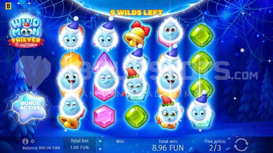 Bonus Buy on left side