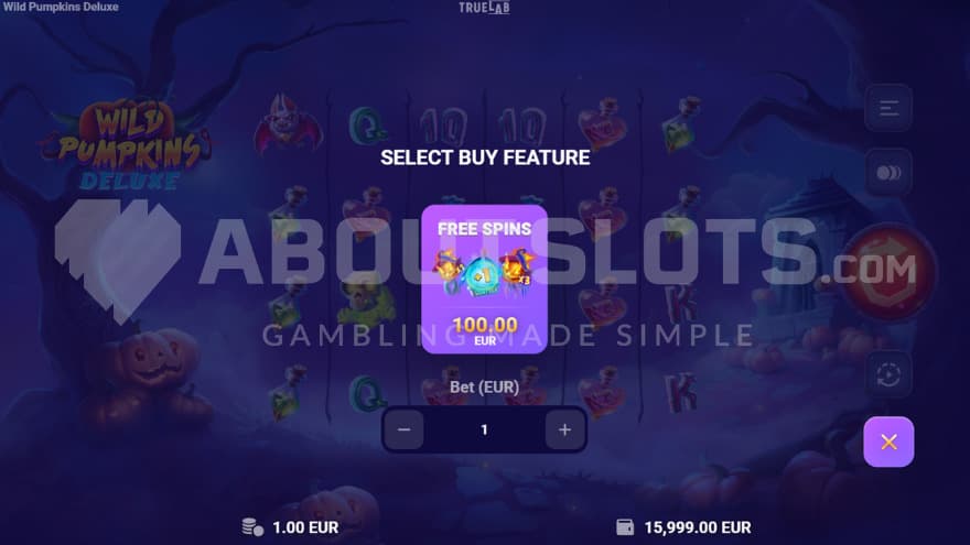 Bonus Buy 100X the bet