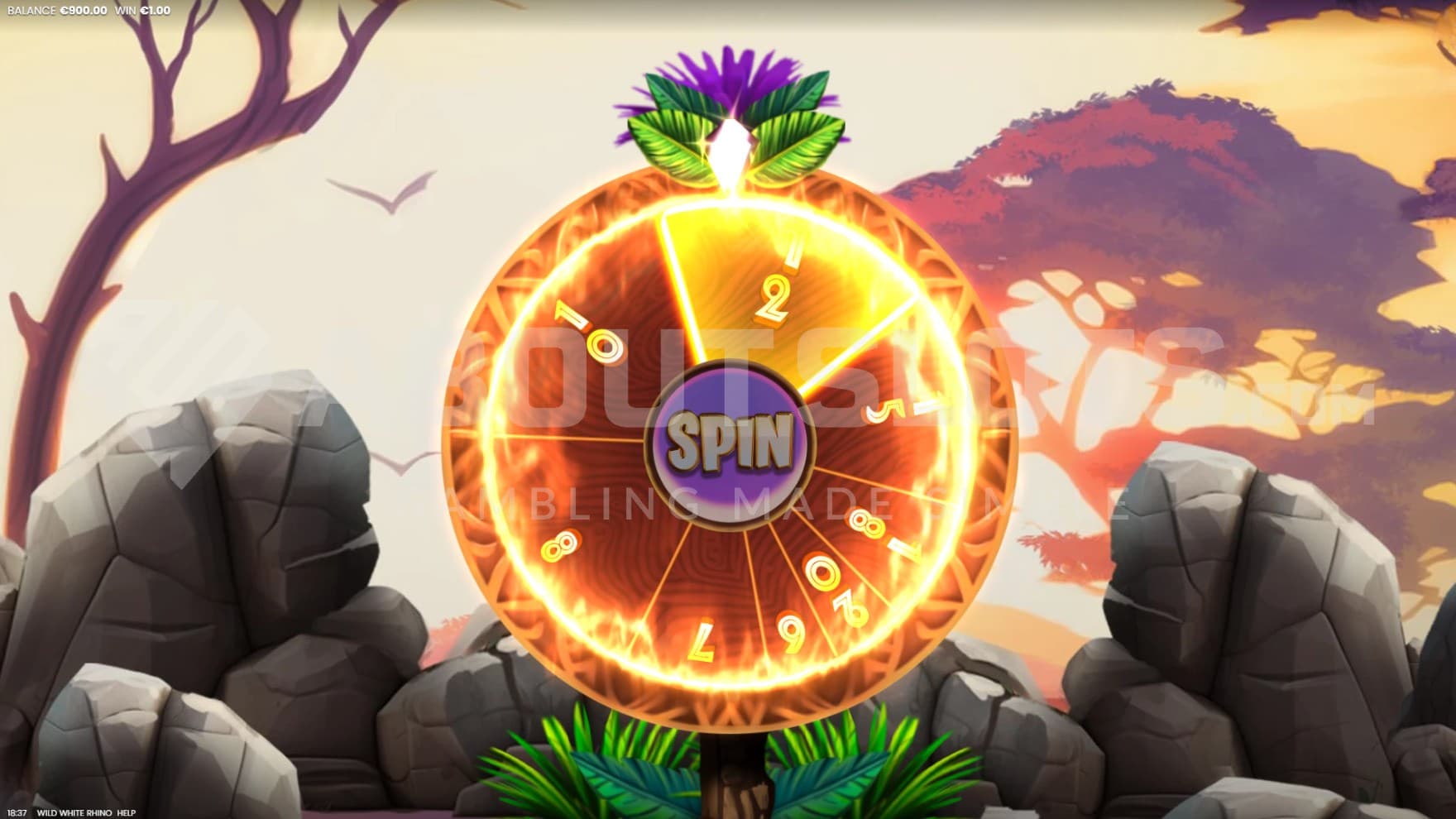 12 Free Spins rewarded
