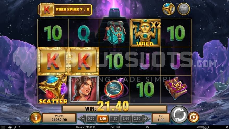 Scatter Symbols on reel 1