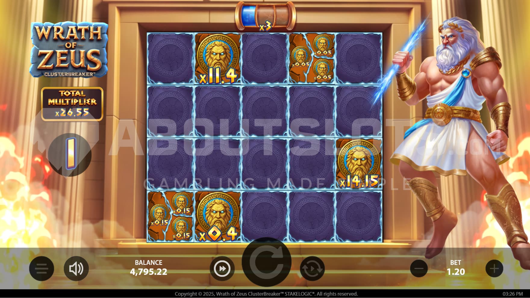 The Hold N Win feature is filled with Coin Symbols that take over the reel and merge to bigger wins