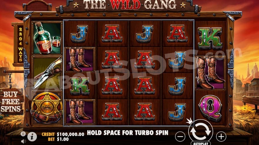 Base game where you can see a town in the background.