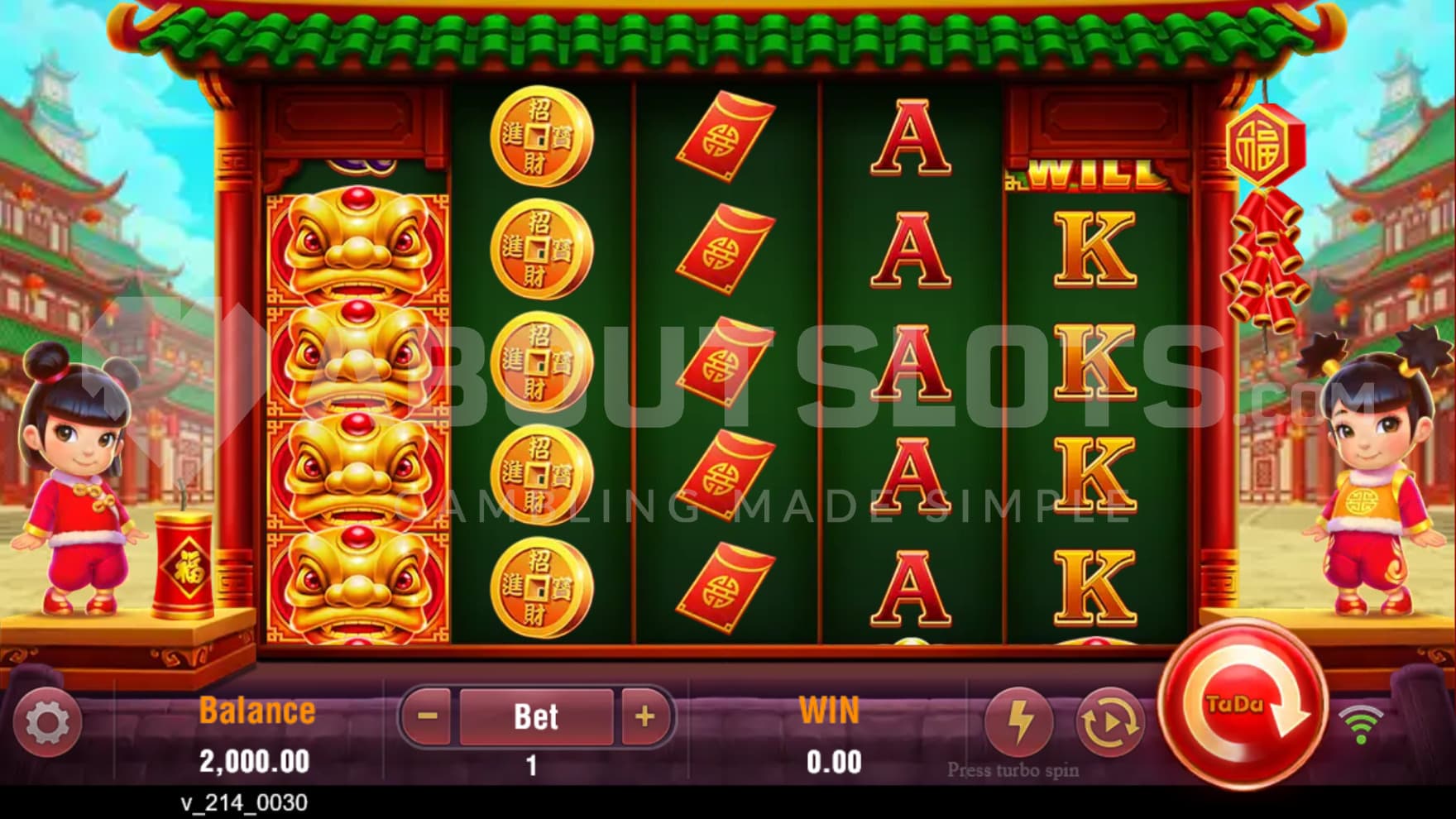 The game is themed around Chinese lunar new year