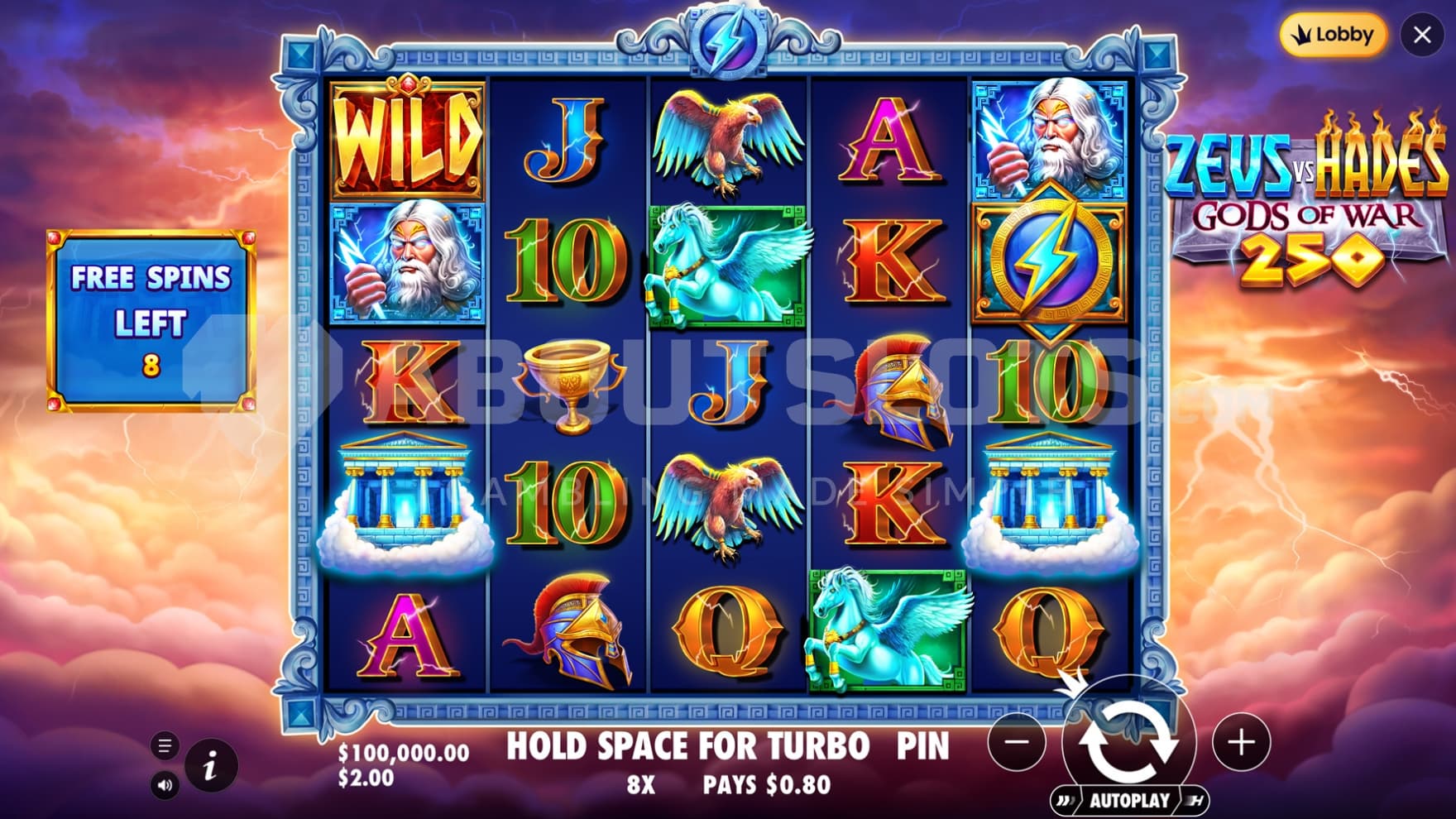 Wild Symbol on reel 1