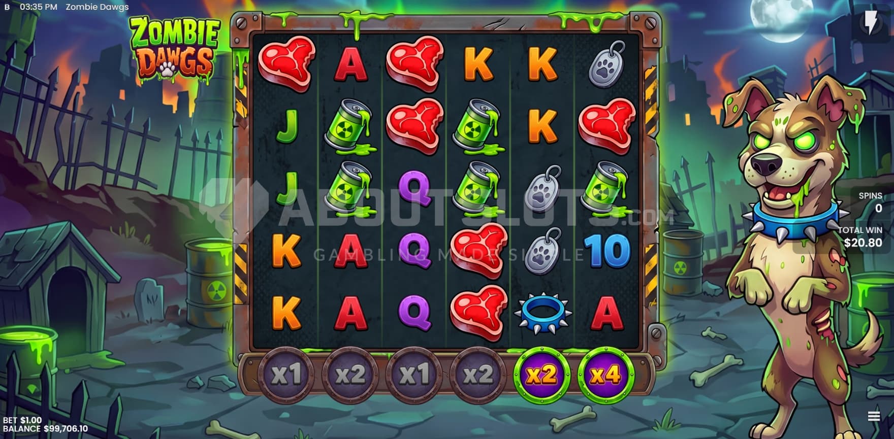Reel Multipliers activated