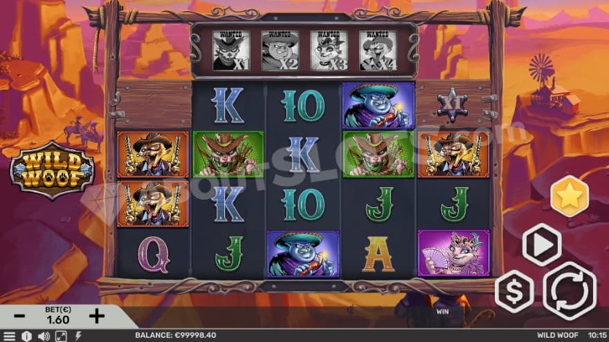 Base game where you can see two cowboys to the left.