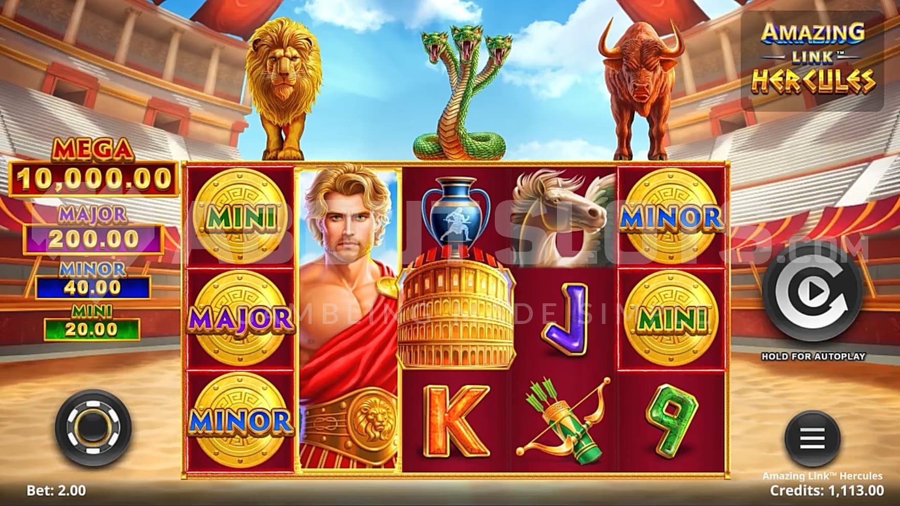 A casino slot on a theatre.