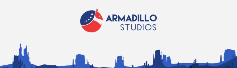 Armadillo Studios Banner showing logo