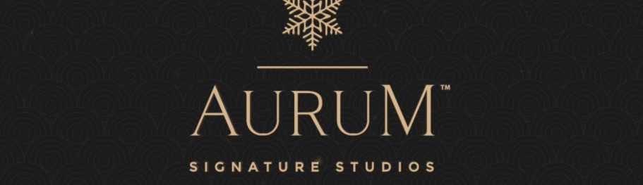 Aurum Signature Studios Banner showing logo