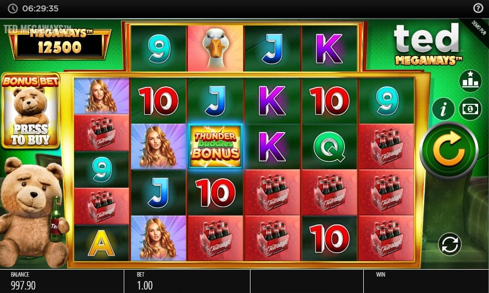 ted-megaways-slot-gameplay