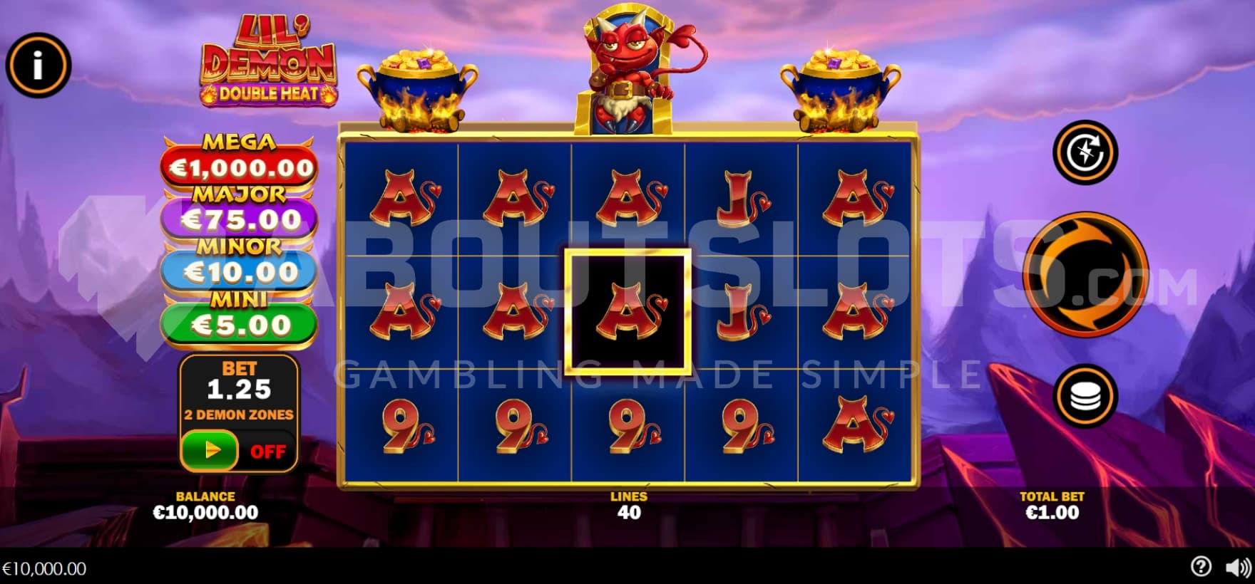 Extra Bet on left side