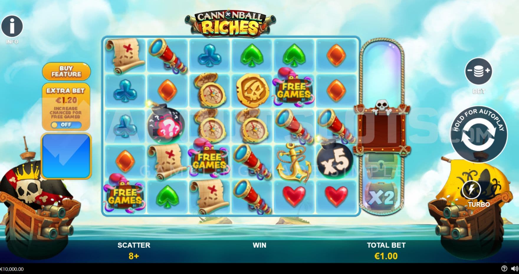 Feature Buy on left side