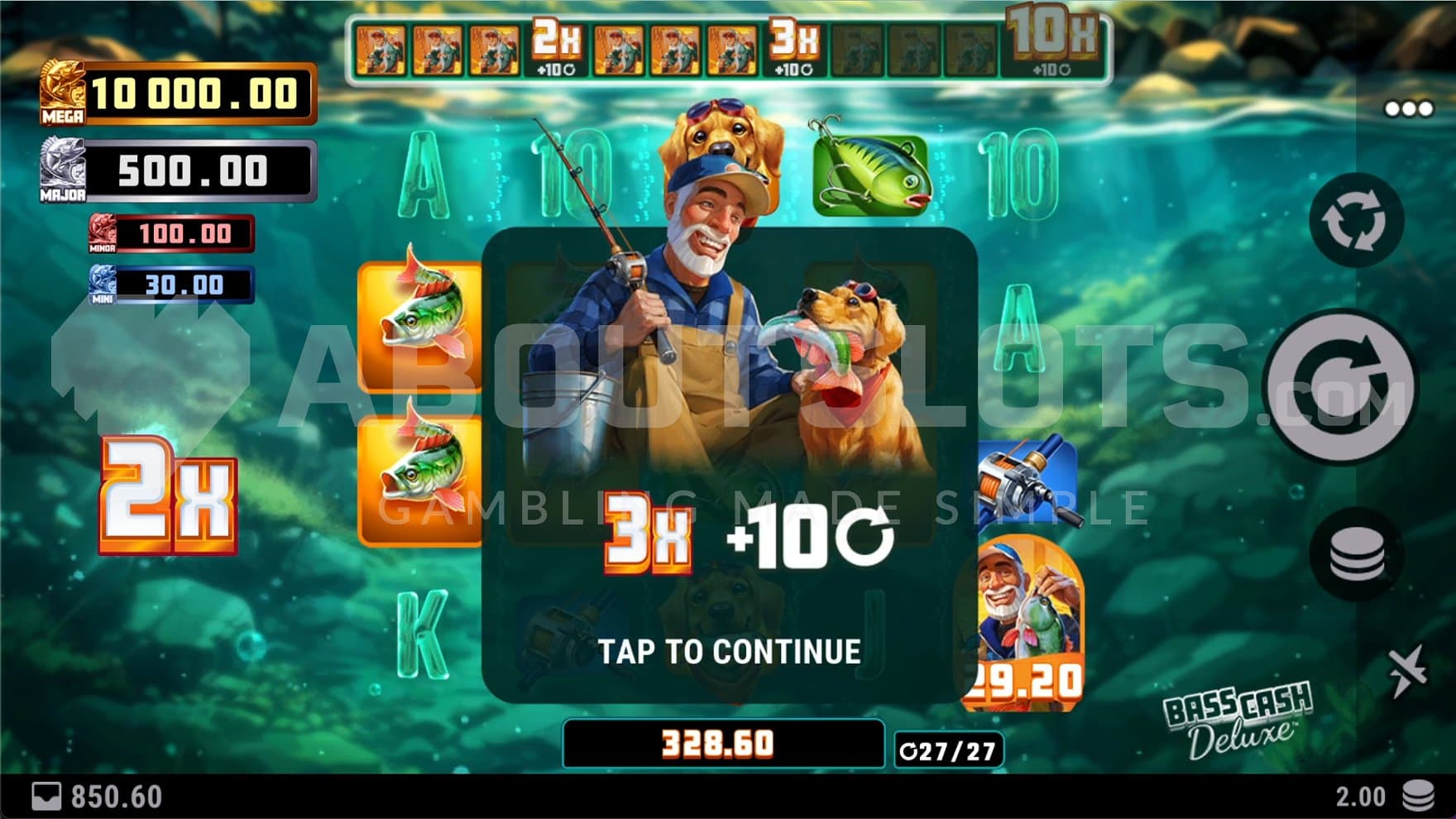 An upgrade on the Free Spin trail.