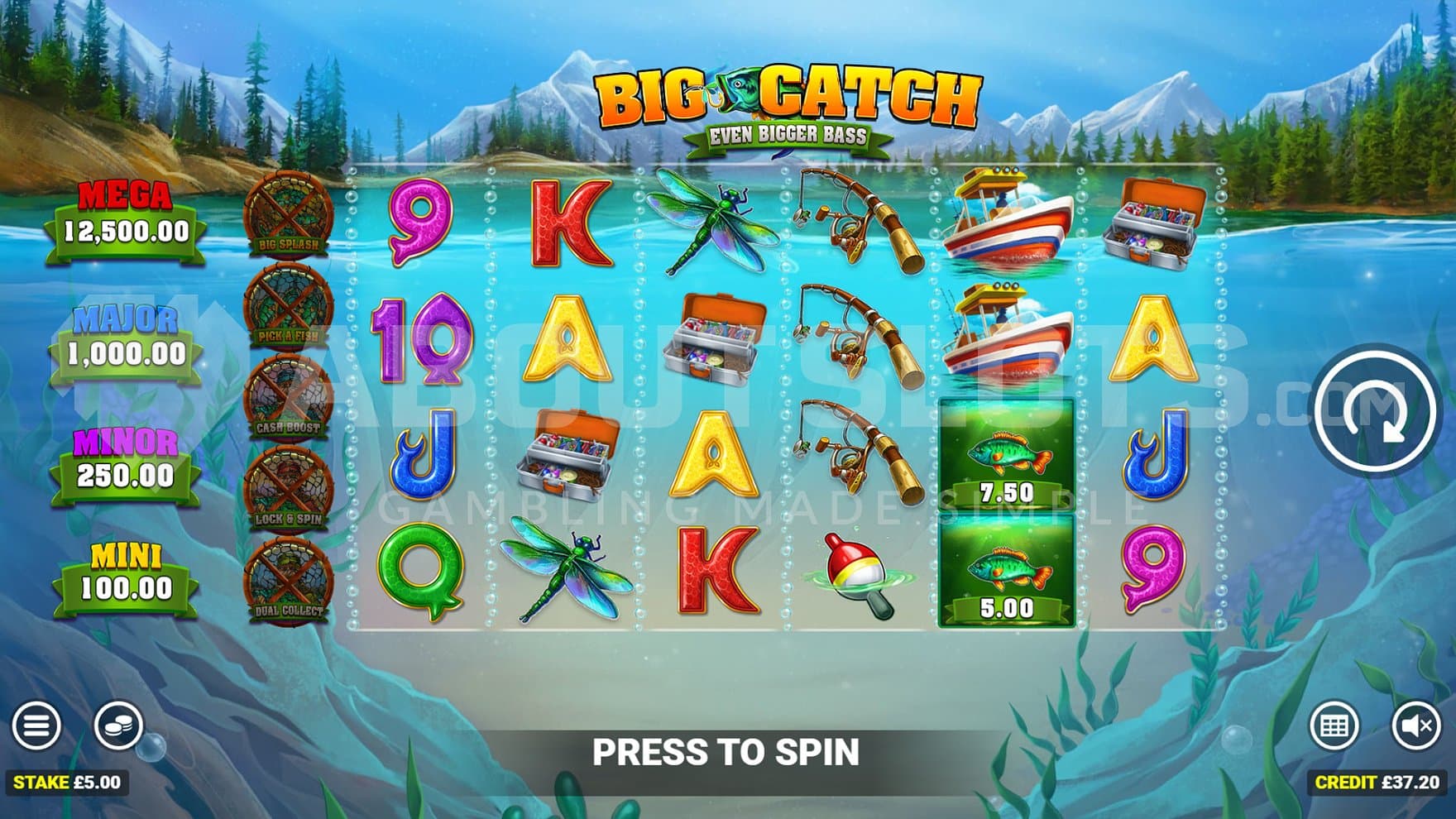 A casino slot with 6 reels and 4 rows.