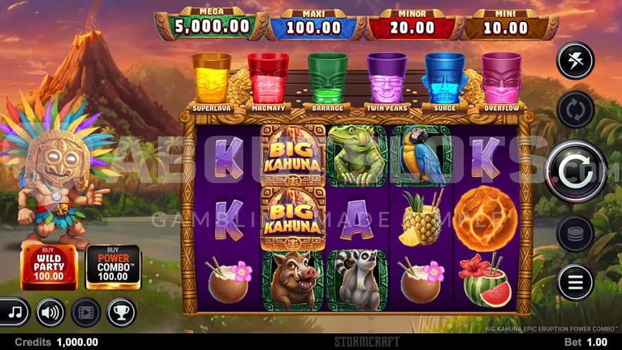 A casino slot in Hawaai.