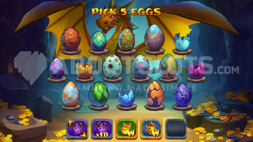 A Pick Mechanic mini-game with 4 upgrades selected.