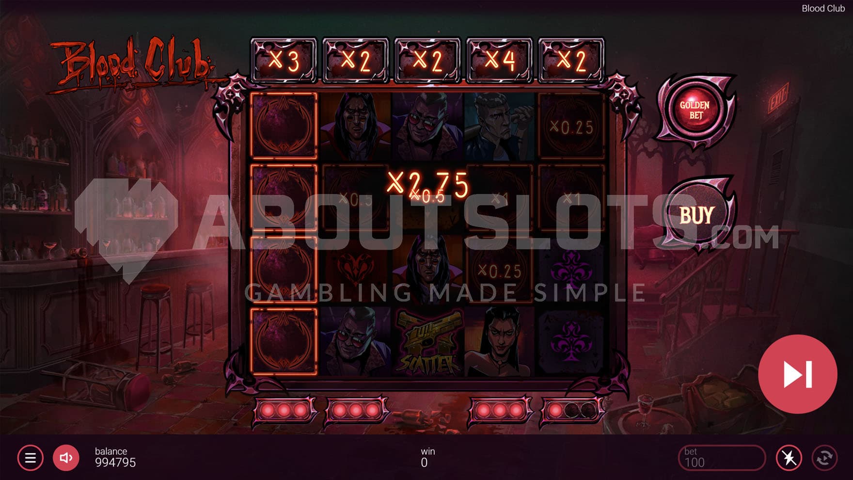 Coin Collection feature triggered in the base game, gathering 4 Coins from the first reel, boosted by an x3 multiplier.