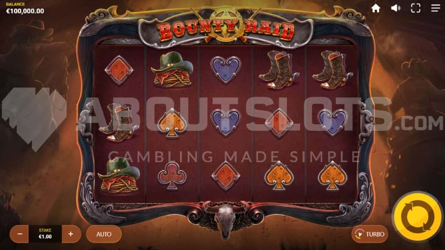A western casino slot.