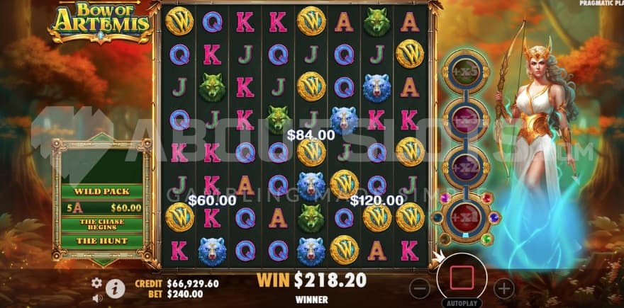 A screenshot of the wildpack feature