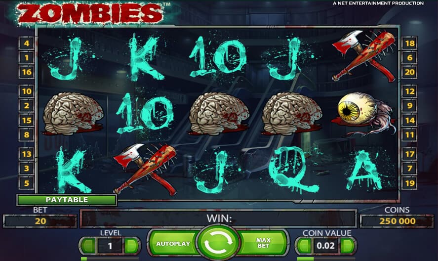 zombies slot review