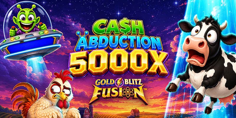 Cash Abduction 5000X Gold Blitz Fusion Banner