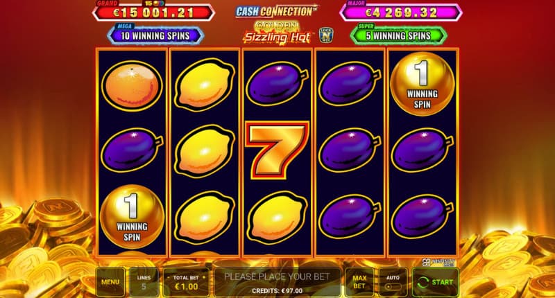 Pictures is the golden base game, filled with various fruit and other classic symbols