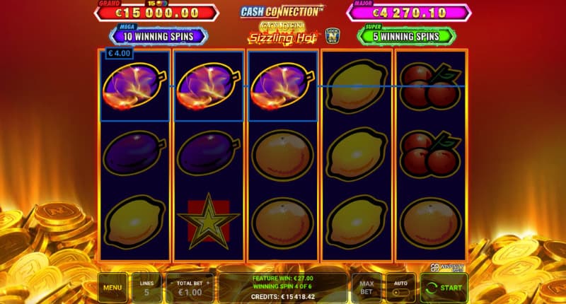 A winning spin entails landing multiple same symbols in adjacent reels, starting from the leftmost reel