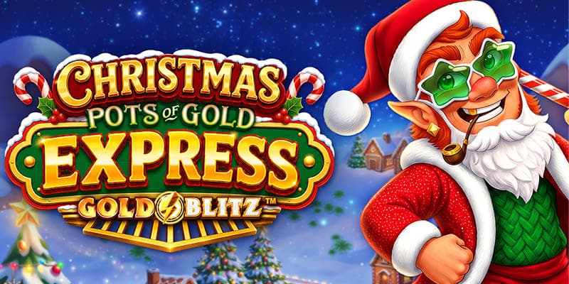 Christmas Pots of Gold Express Gold Blitz Banner