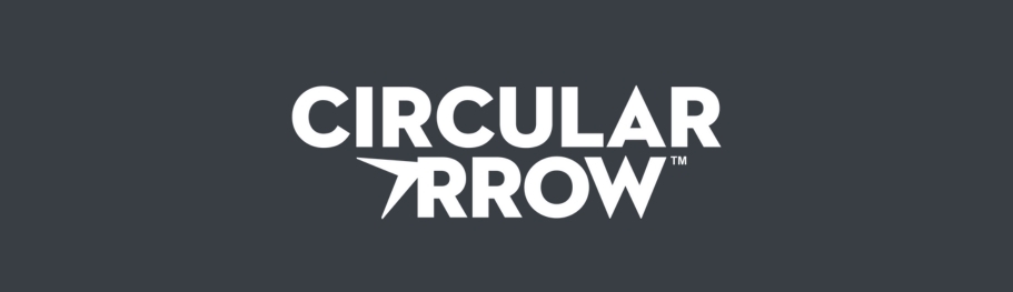Circular Arrow Banner showing logo
