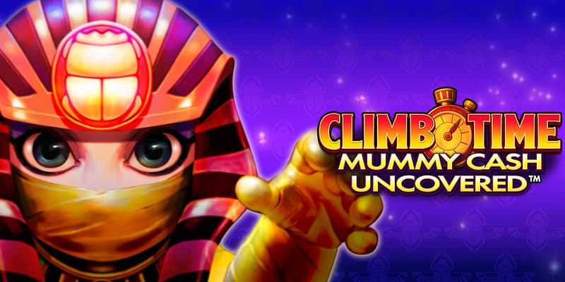 Climb Time Mummy Cash Uncovered Banner
