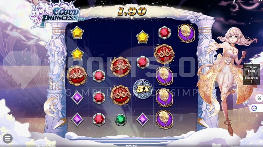 A win in the Free Spins.
