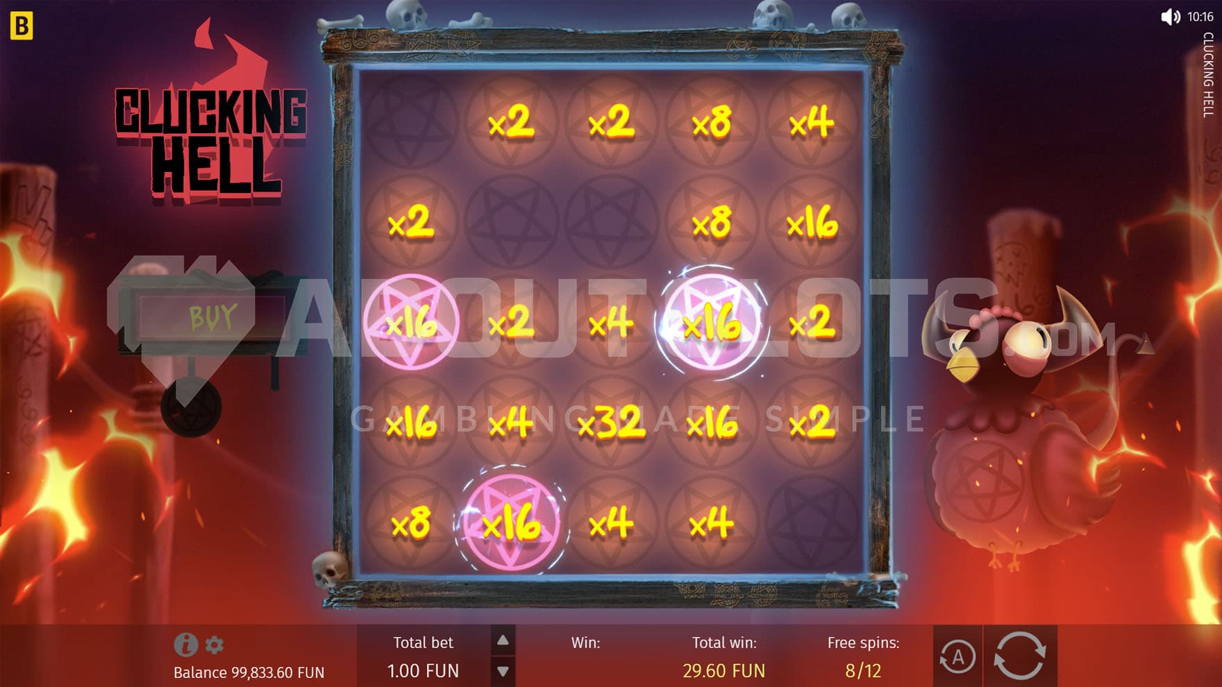 Replicator Cell feature triggered during free spins, where the highest-value Replicator Cell copies its multiplier to other Replicator Cells.