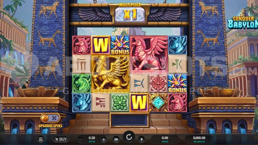 A slot in an ancient city.