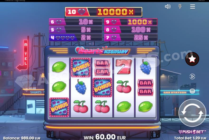 A screenshot of the base game view