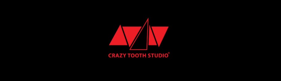 Crazy Tooth Studio Banner showing logo
