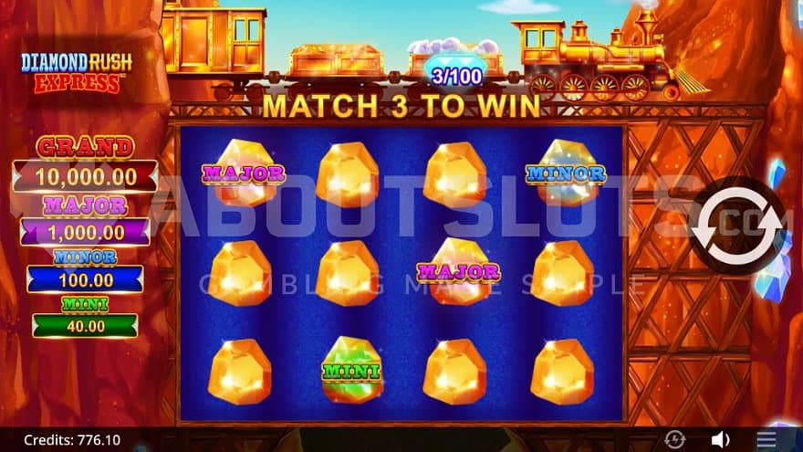 15 Gold nuggets to pick in the Pick Feature.